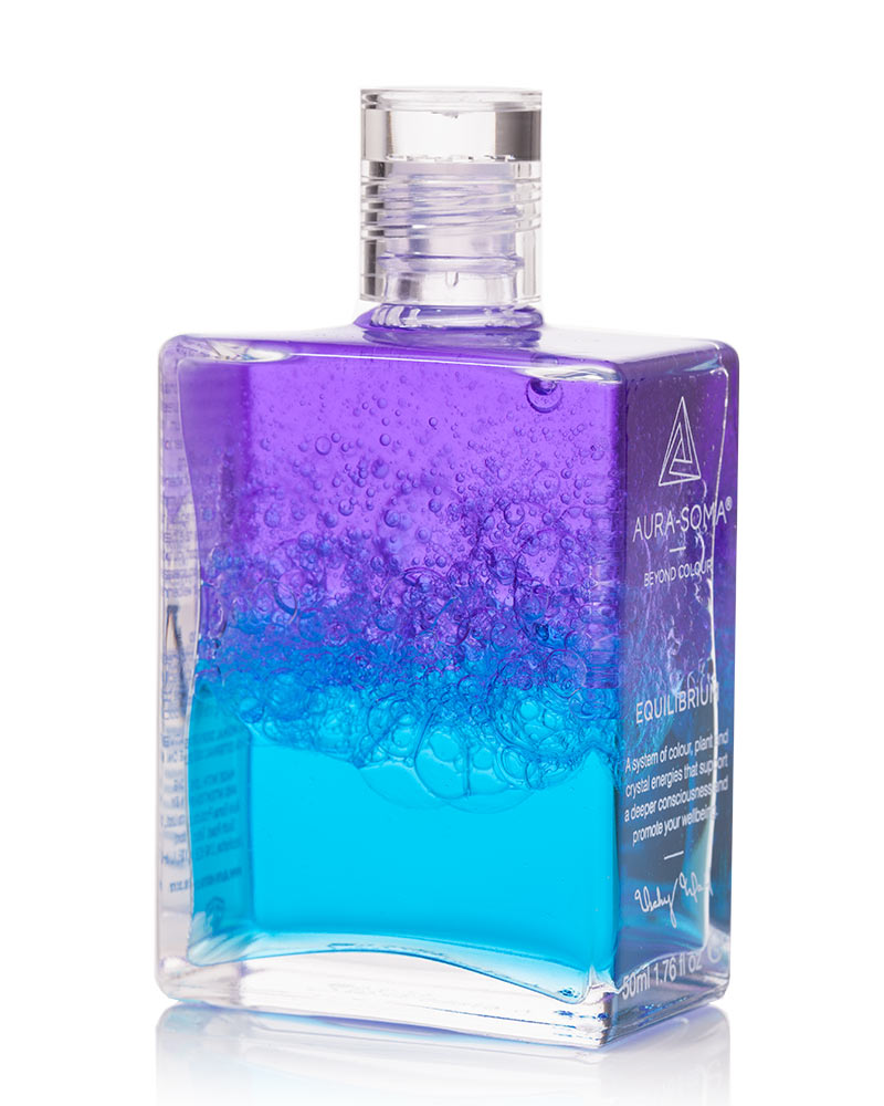 Aura-Soma® Equilibrium B24 verschüttelt seitlich