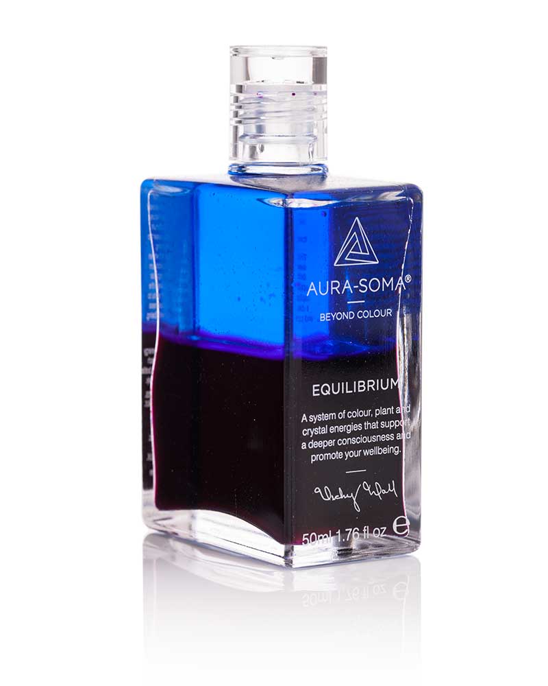 Aura-Soma® Equilibrium B01 Körperliches Notfallöl Seitlich Detail
