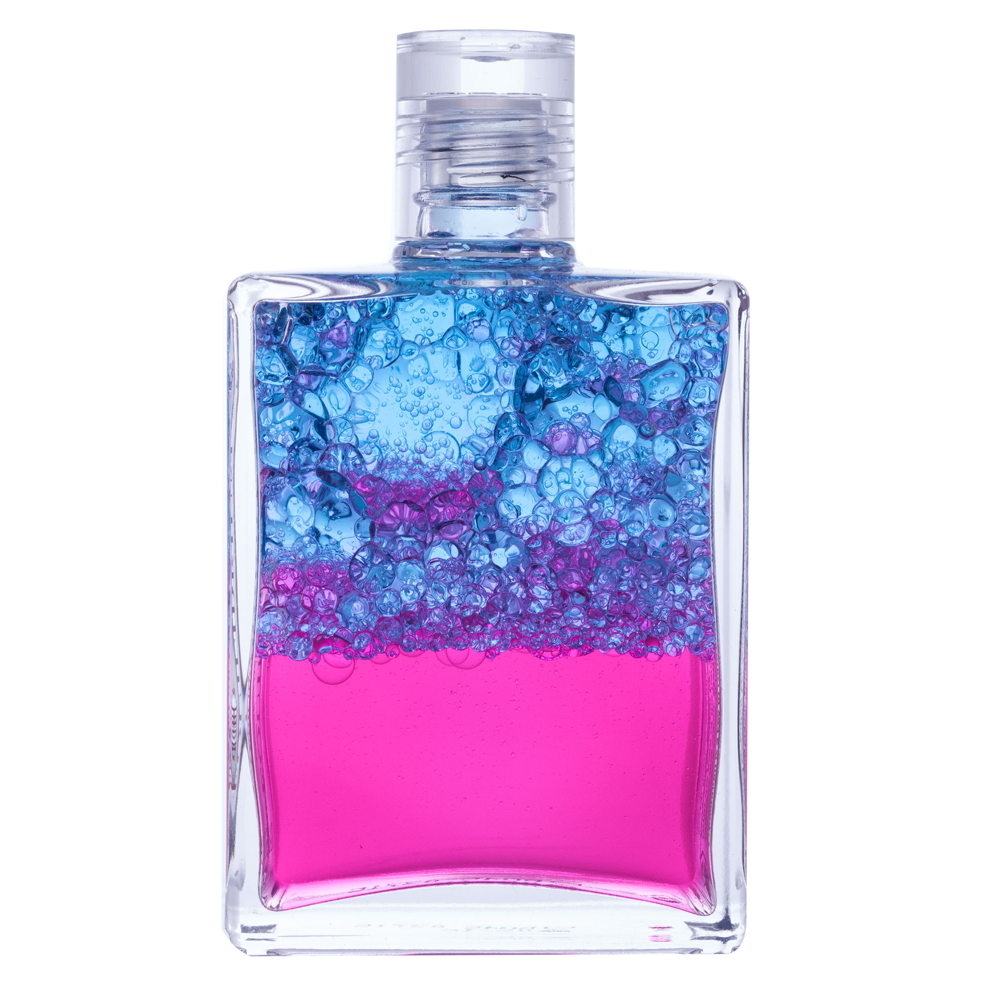 Die Aura-Soma Flasche B45, Atem der Liebe verschüttelt