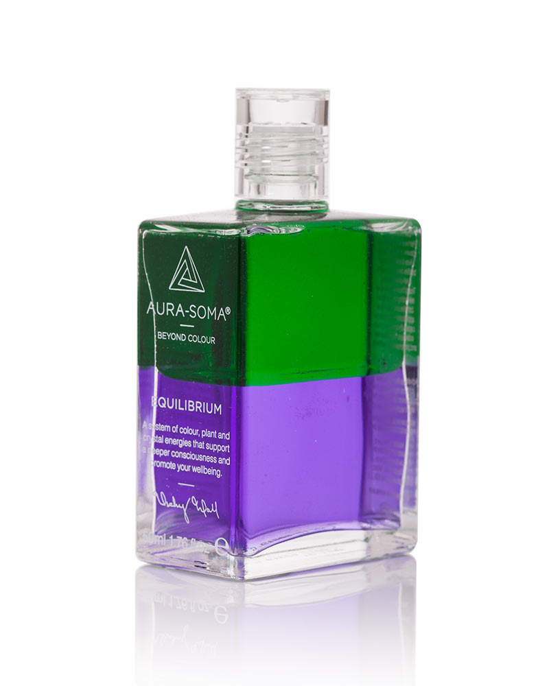 Aura-Soma® Equilibrium B17 Logoansicht seitlich
