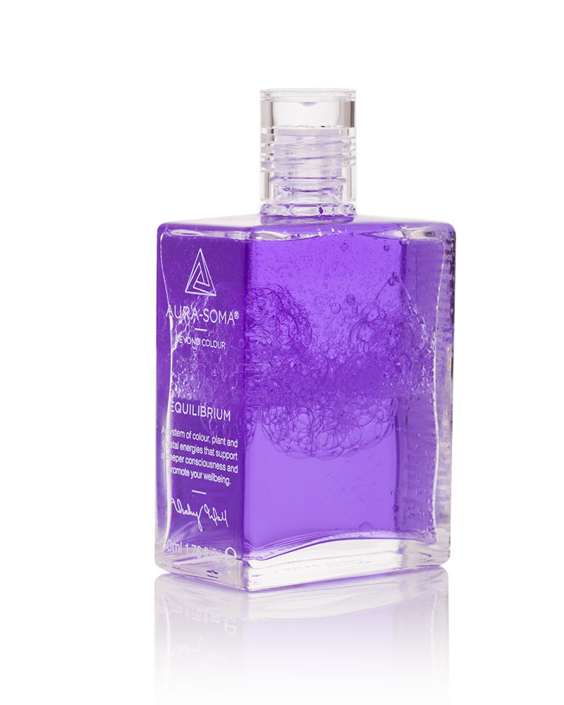 Aura-Soma® Equilibrium B16 verschüttelt seitlich
